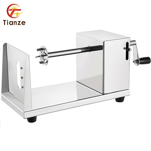 <strong>2026</strong> Factory Outlet Manual Hand Stainless Steel Spiral Potato Cutter Tornado Tower Fresh Chips Potato Tower Cutter <strong>Machine</strong> - Product Image 6