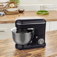 Robot pâtissier électrique 3-en-1 à mouvement excentrique 5,5 L pour cuisine domestique, avec bol mélangeur et design à levage de bol 6 vitesses