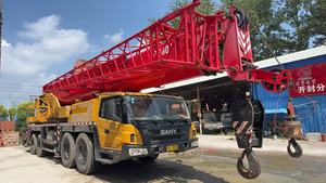 SANY Company's 100 Tons Truck Crane El mismo modelo en China es de 80 toneladas con componentes principales Motor Gearbox PLC Engine Pump - Product Image 2
