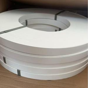 Mdf Pvc Edgeband 1mm * 22mm <span class=keywords><strong>Blanc</strong></span> Couleur Personnalisable pour les Applications <span class=keywords><strong>de</strong></span> Meubles - Product Image 1