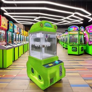 Hot Selling <b>Arcade</b> <b>Mini</b> Coin Operated <b>Arcade</b> Games Crane Machine & Kids' Plush Win Always Universal Plug for Pusher - Product Image 6