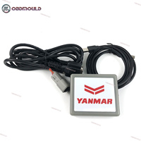 Analizador de Motor Diésel EFI Yanmar YEDST, Herramienta de Diagnóstico con Interfaz OBD para Yates, Excavadoras y Barcos (Software V2.33), 2 Años de Garantía para Windows