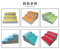 Marches pour enfants, scène pliable de plate-forme de scène de chœur d'école de vente directe d'usine pour des représentations d'événement