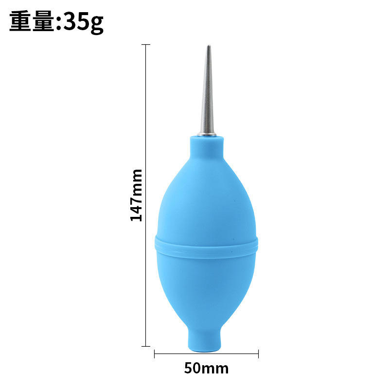 Large dust blower with long blue nozzle