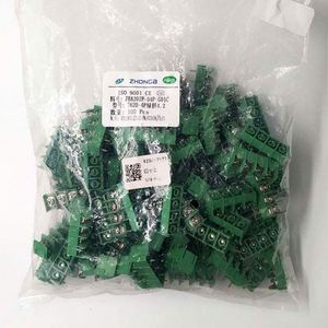 Factory Direct ZB7620-4P P=7.62mm Connectors Terminal <b>Blocks</b> - Product Image 1
