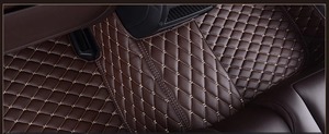 Alfombrillas de Coche Muchkey Personalizadas de 3 y 4 Piezas con Logotipo Personalizado, Doble Costura, Alfombrillas de Cuero de Lujo para Coche, Alfombrillas 3D 5D - Product Image 5