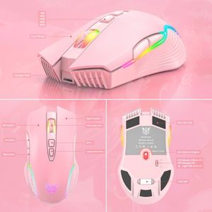 Ratón Óptico Inalámbrico para Juegos <span class=keywords><strong>ONIKUMA</strong></span> <span class=keywords><strong>CW905</strong></span> 2.4G RGB LED Mini para Laptop/PC, en Oferta - Product Image 6