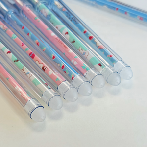 ZHIXIN, juego de bolígrafos borrables por calor de dibujos animados bonitos, lápices de escritura de tinta de <span class=keywords><strong>Gel</strong></span> para estudiantes de 0,5mm, Material de plástico azul, uso escolar y de oficina de 12 piezas - Product Image 4