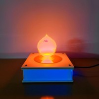 Roarkit Tesla Bobine Éclairage sous vide Coupe magique spéciale Accessoire magique Support de lampe créatif Technologie Jouet