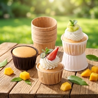 Fabricante de Moldes para Hornear Biodegradables de Grado Alimenticio con Borde Rizado, Resistentes al Aceite, Desechables, para Pasteles y Muffins, Venta al Por Mayor B2B