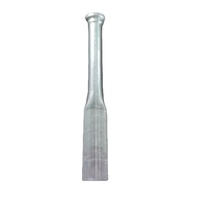 Tube en acier aluminisé DX53D+AS, tube d'échappement aluminisé de 4 pouces AS80
