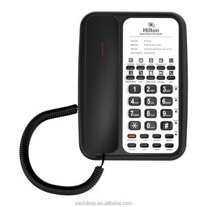 Teléfono VOIP Sachikoo ACE-8902IP de Dos Líneas y 6 Cuentas SIP para Habitaciones de Hotel con 8 Botones de Marcación Rápida y Función POE - Product Image 1