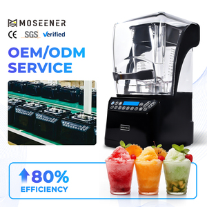 เครื่องปั่นอเนกประสงค์ Moseener 1500w เครื่องเตรียมอาหารแบบเงียบพิเศษ สำหรับงานหนัก รุ่น AD00031 เครื่องผสมอาหารและคั้นน้ำผลไม้สำหรับอุตสาหกรรม - Product Image 1