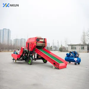 Automatic silage baler machine diesel engine silage baler machine in india