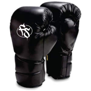 2023 guante de boxeo de cuero PU de alta calidad con bolsa de almacenamiento guantes de boxeo de combate Guantes de boxeo profesionales - Product Image 1