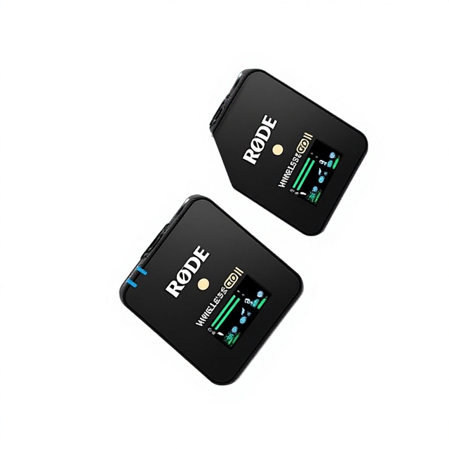 For Wireless Go II Full Direction Clip-On Wireless Microphone for Camera Lapel and Mobile Live Streaming