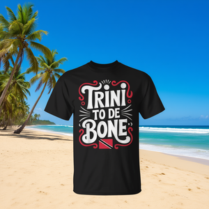 Camiseta con la bandera de Trinidad y Tobago, Trini To De Bone - Product Image 3