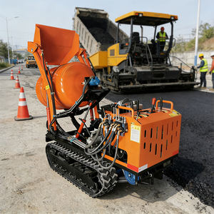 Mesin Pengaduk Beton KOOP Bermesin Diesel Dua Silinder Euro 5 CE dengan Pompa, Model Berdiri di Atas Crawler - Product Image 3