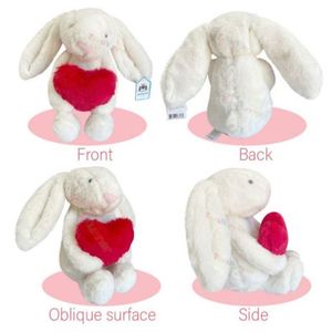 Peluche Lapin Personnalisée Super Douce avec Doublure en Maille, Cadeau Promotionnel de Pâques pour Enfants - Product Image 2