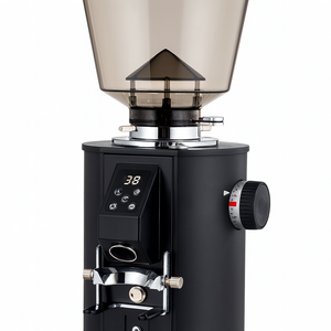 業務用高精度ステンレス製 64mmフラット刃 電動コーヒーグラインダー タイマー式計量 ヘビーデューティー 高水準 - Product Image 2