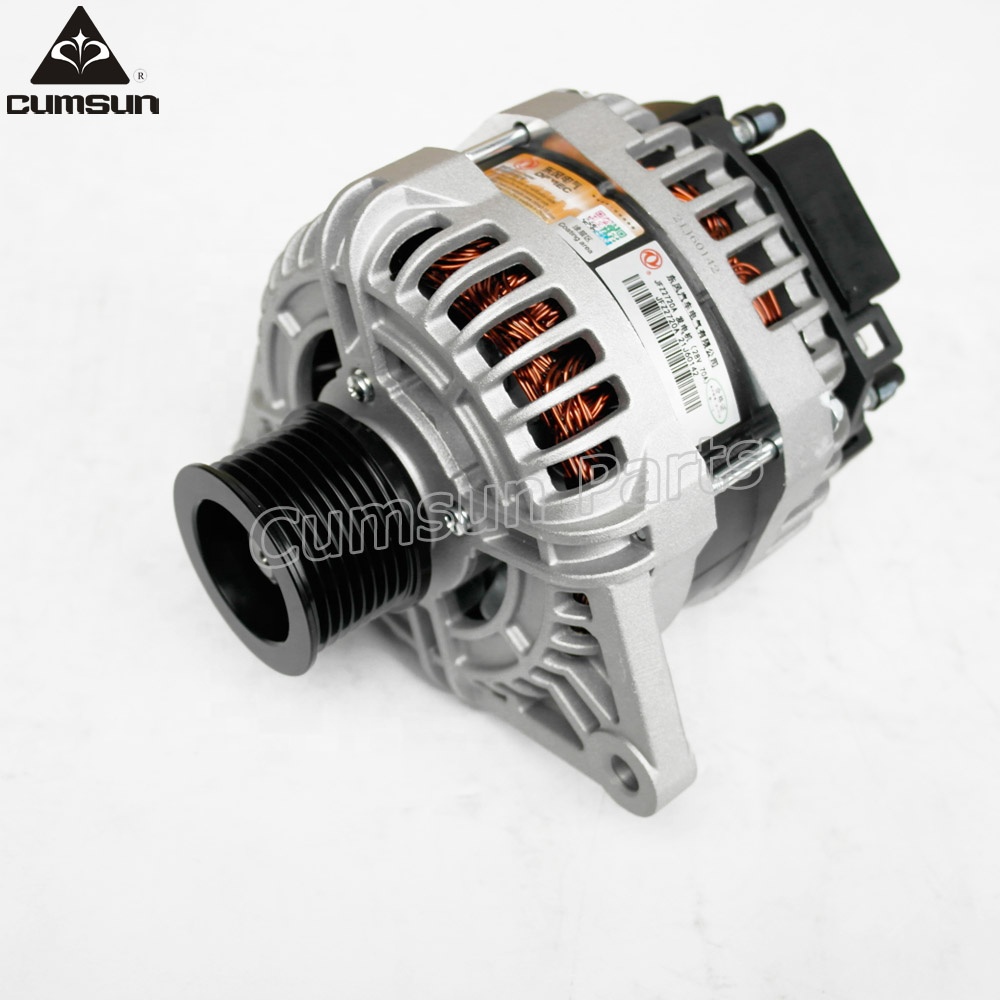 Дизельный двигатель ISDE QSB6.7 28V 70A генератор 5316033 JFZ2720A для марки cummins