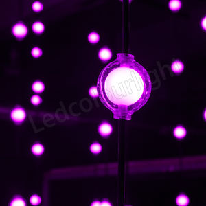 La <span class=keywords><strong>mejor</strong></span> calidad al por mayor DMX 3D Ball Light String Clear Cover Led Light para Bar/KTV Decoración - Product Image 3