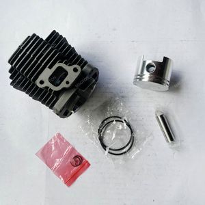 TH48 Cylinder Piston Assy <b>Rings</b> 44MM Fit Brush <b>Cutter</b> Spare Parts Replacement - Product Image 4