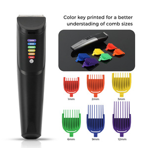 Set de Recortadora de Barba para Hombre 5 en 1, Afeitadora Eléctrica Recargable con Base, Carga Rápida USB C, 90 Minutos de Autonomía - Product Image 4