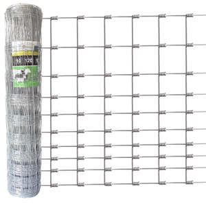 3D Curved Welded Galvanized <b>Wire</b> <b>Mesh</b> Eco-Friendly Sustainable Fence with Square Holes for Sheep Farm/Field/Deer Protection - Product Image 1