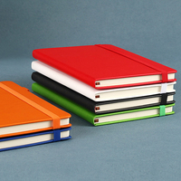 Agendas personnalisés en cuir PU A4 A5 A6 B5, journaux de bien-être, carnets de gratitude pour mariage 2027 avec sangle élastique et porte-stylo