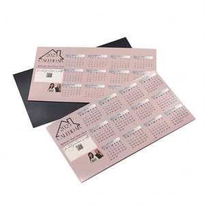 Custom Fridge Magnet Callender Business Marketing Souvenir <b>Magnetic</b> Year Calender for Fridge - Product Image 6