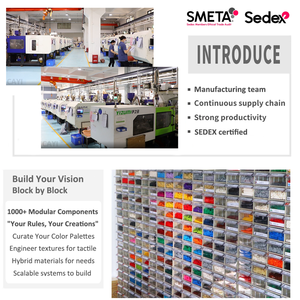 Cayi moc bộ phận Công nghệ tùy chỉnh nhà máy xây dựng khối bộ phận loạt gạch hạt tương Thích Phụ kiện Kid đồ chơi gạch - Product Image 4