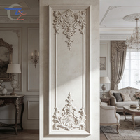 Personnalisation flexible, panneaux muraux et de plafond en relief de style européen GRC pour les applications décoratives de villas