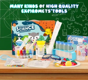 Best-Selling Educational Cognitive Toy Experimental <b>Sets</b> 268 Chemical Experiments Contained Kid Science Experiment Slime - Product Image 6