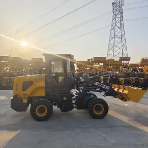 Shanyu ağır ekipman 2 Ton ön tekerlekli yükleyici 4x4 çekişli mühendislik ve inşaat makineleri 936 tekerlekli yükleyici