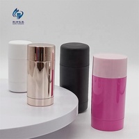 Tube de déodorant vide pour fabrication sous marque privée, 15ml 30ml 50ml 75g, Noir Blanc, pour bâton de cire capillaire, facile à utiliser