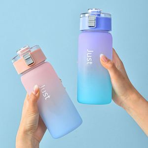 Christmas Gifts Personalised Cute School Children Kids Portable Sport <b>Plastic</b> <b>Drinking</b> Cartoon Water Bottle for Kids - Product Image 6