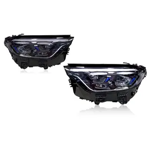 Kit de Faros Delanteros LED para Automóvil Benz GLC W254 2023-2025, Actualización Modificada con Nuevas Luces de Circulación Diurna y Señal de Giro Dinámica - Product Image 6