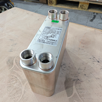 Échangeur de chaleur à plaques brasées en cuivre ZL26W-80H |   Évaporateur / Condenseur pour la récupération de chaleur, le refroidissement et le chauffage