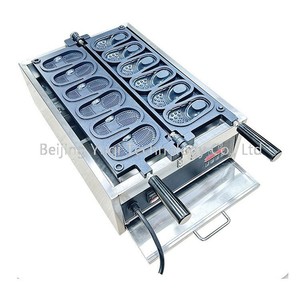 Máquina <span class=keywords><strong>para</strong></span> <span class=keywords><strong>Hacer</strong></span> Waffles Comercial de Acero Inoxidable Antiadherente <span class=keywords><strong>para</strong></span> Snacks, Pasteles y Galletas, Alta Productividad <span class=keywords><strong>para</strong></span> el Hogar o Restaurantes, 220V 110V - Product Image 5