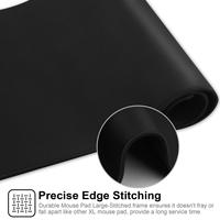 Tapis de Souris Écologique Personnalisé en Caoutchouc, Grand Tapis de Souris Gaming Anime Sublimation, Tapis de Bureau Vierge Blanc Noir, Protection de Bureau