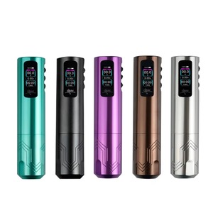 Máquina de Tatuar Inalámbrica 2000mAh con Carrera de 3.5mm y Profundidad de Aguja Ajustable, Pluma para Delineado y Sombreado - Product Image 1