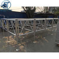 Scène modulaire portable en aluminium à montage rapide pour DJ, événements et mariages