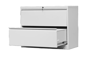 2 classeurs latéraux sous le bureau Tiroir en acier Armoires de rangement en métal Classeur de bureau en acier - Product Image 4