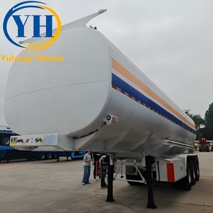 Remorque citerne à huile en aluminium à 4 essieux de 50 000 litres à vendre |   Nouveau modèle de suspension pneumatique avec pneu simple de grande taille 385/65R22.5 - Product Image 6