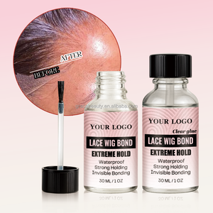 Colle invisible imperméable pour perruque, colle acrylique pour perruque, colle transparente pour perruques à dentelle frontale <span class=keywords><strong>et</strong></span> postiches en poly - Product Image 2