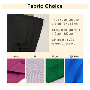 Gran oferta, camiseta personalizada con estampado de transferencia de calor para hombre, camiseta de ajuste clásico con cuello acanalado de peso pesado, camiseta informal de 230GSM de Color sólido - Product Image 3