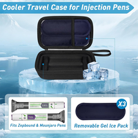 Étui de voyage isotherme pour insuline EVA pour diabétiques, organiseur pour stylos injecteurs