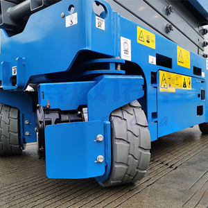 Venta baja 4m 6m 8m 10m 12m 14m Usado Genie Man Lift Plataforma de trabajo aéreo Elevadores de tijera propulsados hidráulicos eléctricos - Product Image 4