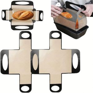 Tapis de cuisson en silicone écologique de qualité supérieure à faible MOQ, réutilisable, pour moule à pain et four hollandais, 19,2x15,4 pouces, compatible lave-vaisselle - Product Image 1